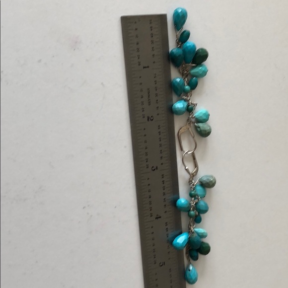 Sterling silver 925  long earrings dangle new - Picture 4 of 5